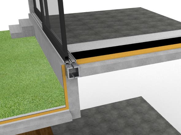 Betonarme detay: yapısal sistem renderı